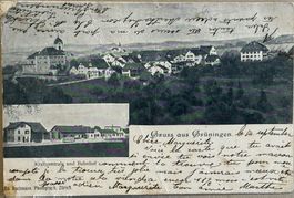 Gruss aus Grüningen, 1906