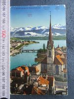 ZÜRICH ST.PETERSKIRCHE AK ZH 1932