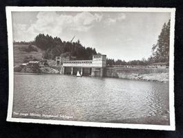DER JUNGE SIHLSEE STAUMAUER SCHLAGEN