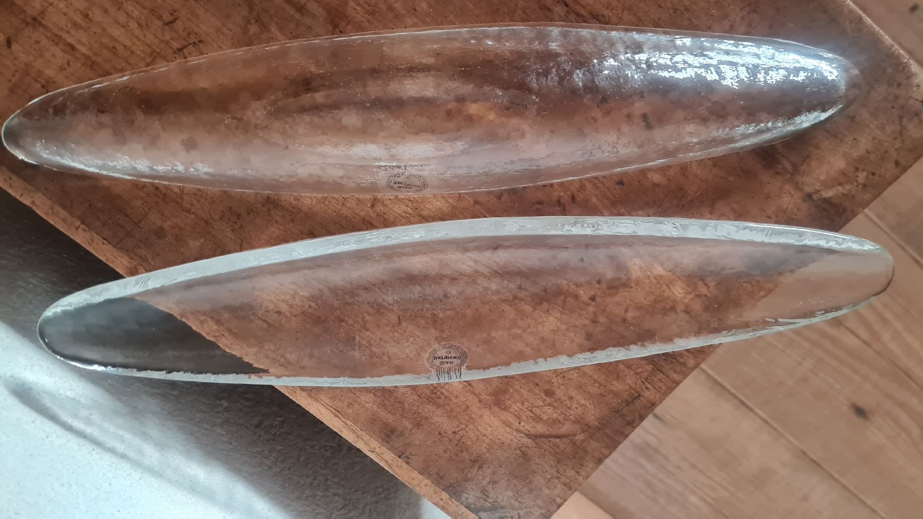 Glasi Hergiswil Schalen: 2 Gondola Schalen – Neu (gemäss Beschreibung) aus Münsingen von Cuci31 1