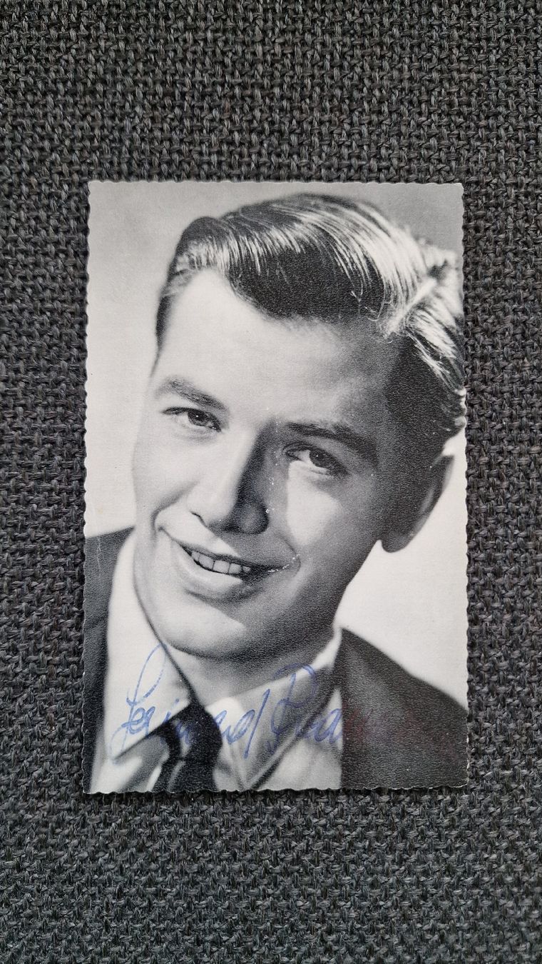 Autographes: Autogrammkarte Gerhard Riedmann – D'occasion à Konolfingen par Nostalgiker