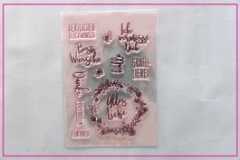 Texte alles Liebe, beste Wünsche usw.  - Silikonstempel