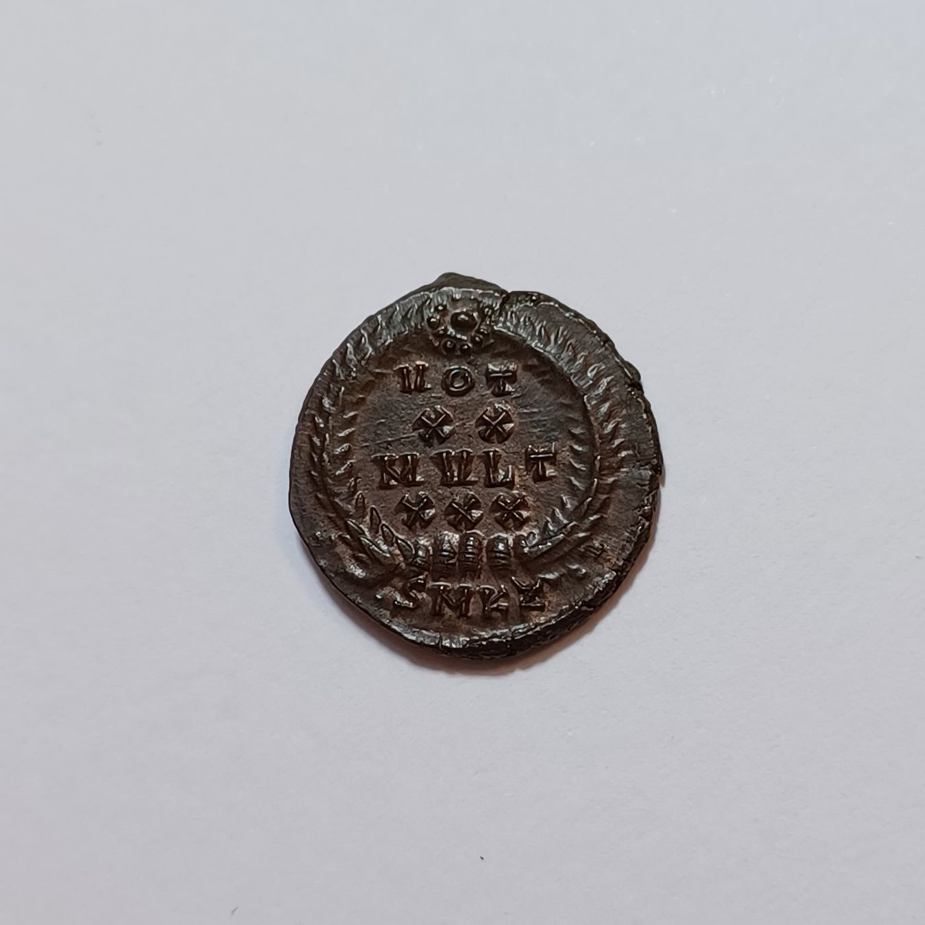 Alle Münzen: AE4 Constans (337-350) Römisches Reich – Gebraucht aus Pfäffikon ZH von Welt_Muenzen 1