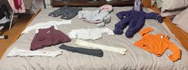Lot1habits fille 80 hiver (17 pièces)