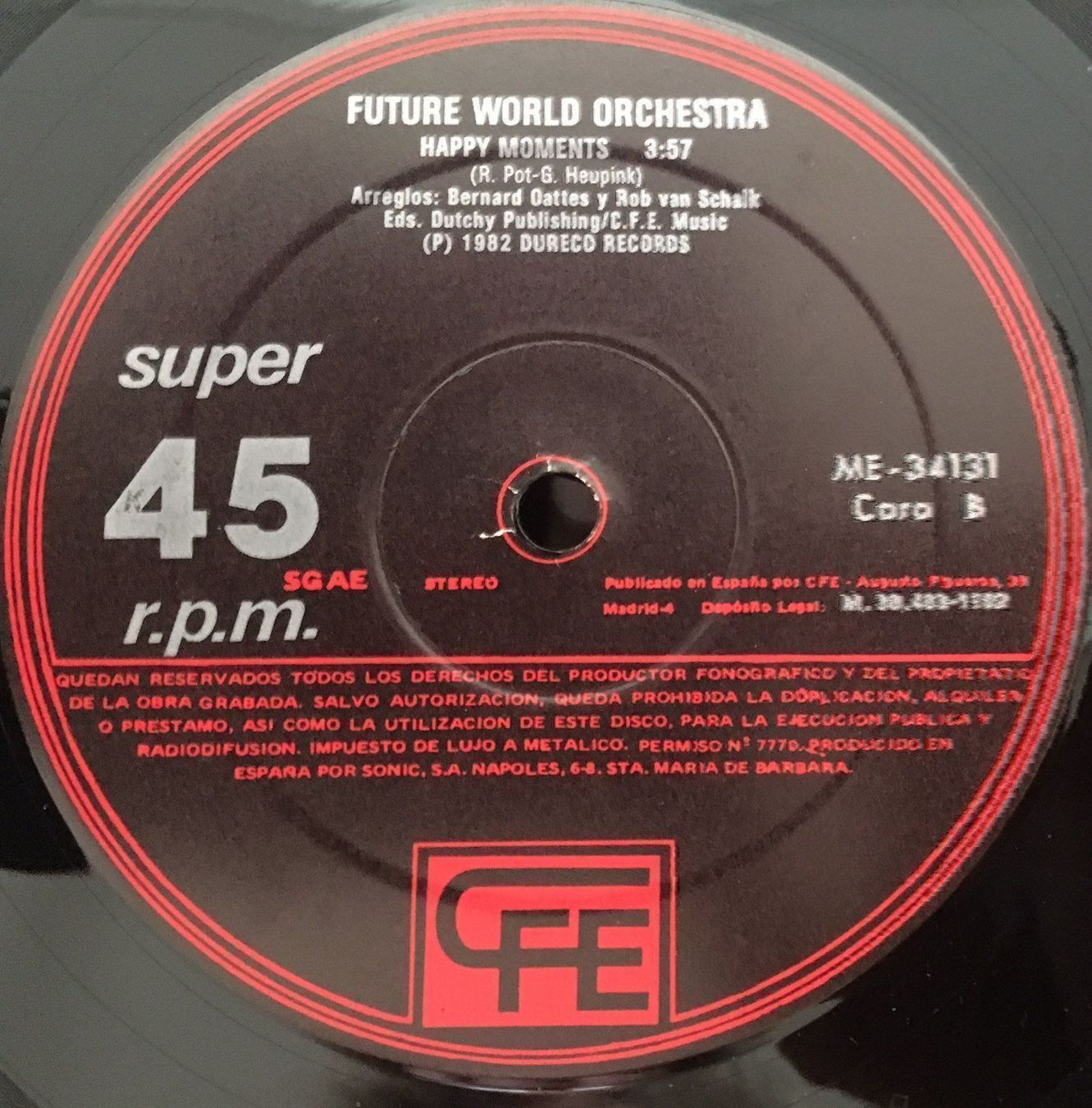 Dischi in vinile: FUTURE WORLD ORCHESTRA - DESIRE - MAXI-SINGLE – Usato da Bussigny venduto da vinyl-pas-cher 3