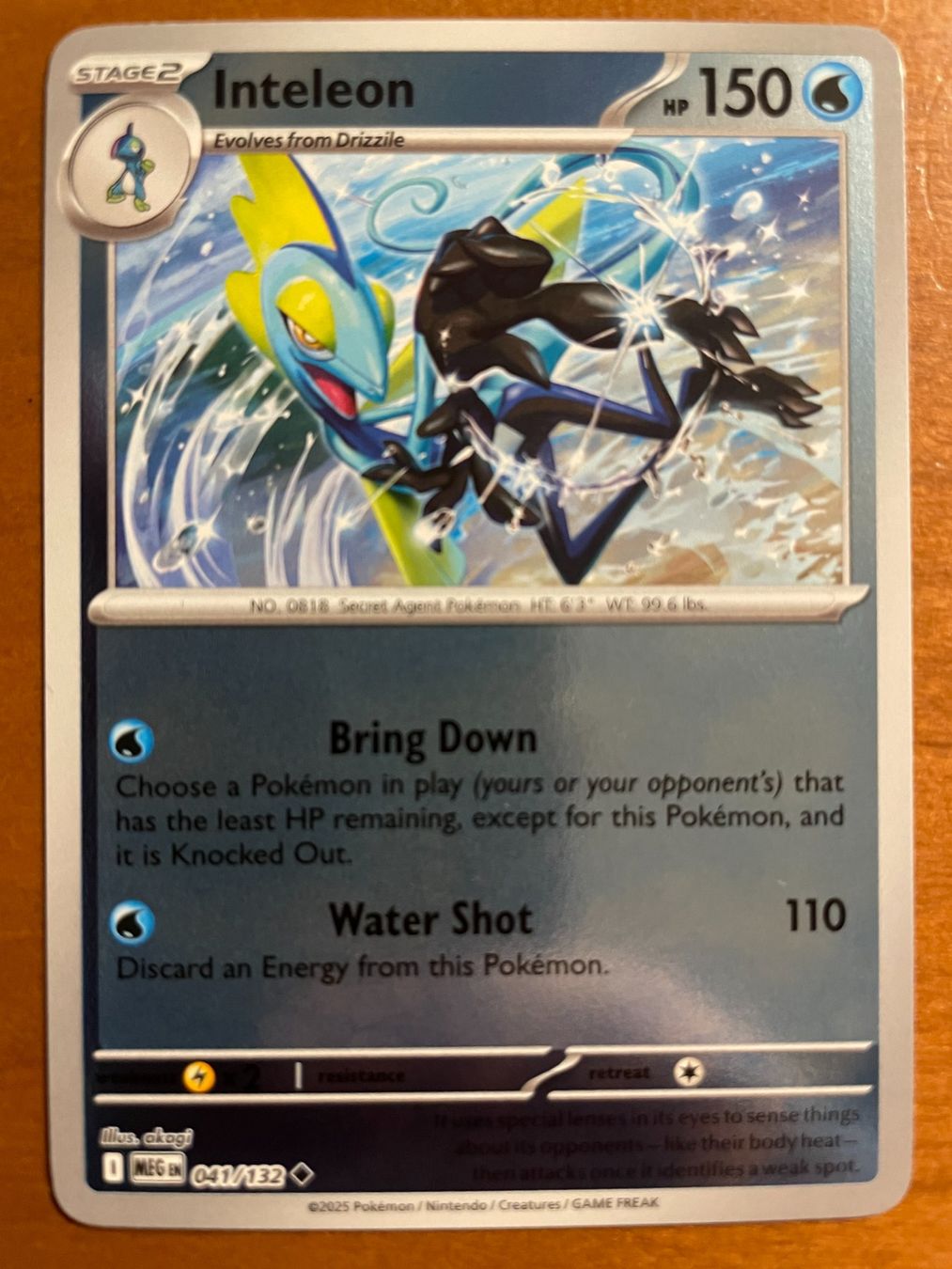 Pokémon Carte collezionabili: Pokemon Inteleon Reverse (Versand gratis) – Nuovo (secondo la descrizione) da Chur venduto da Angerson