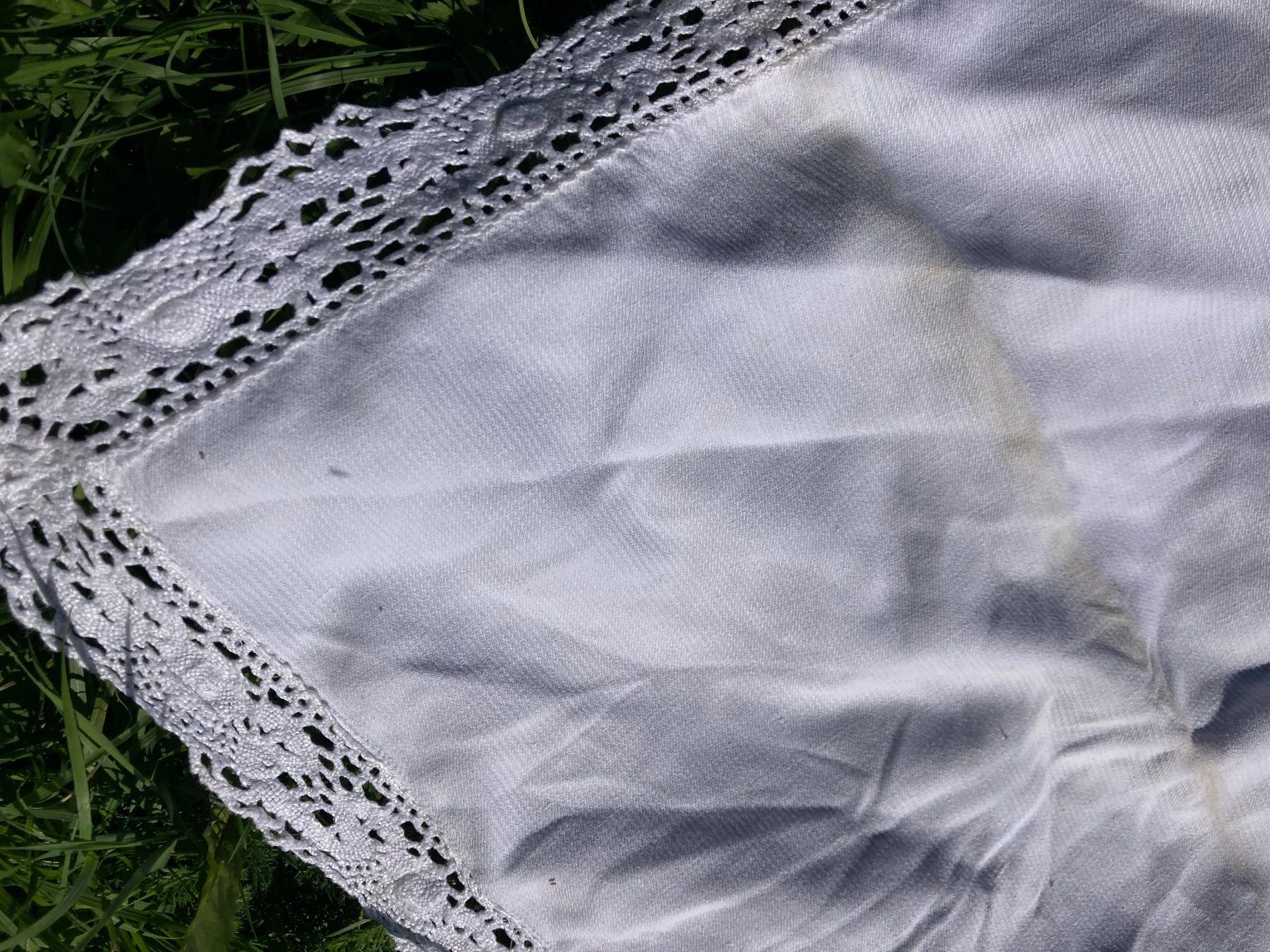 Altra biancheria da tavola: Nappe ancienne Tischdecke antik – Usato da St-Cierges venduto da LeRegain 2