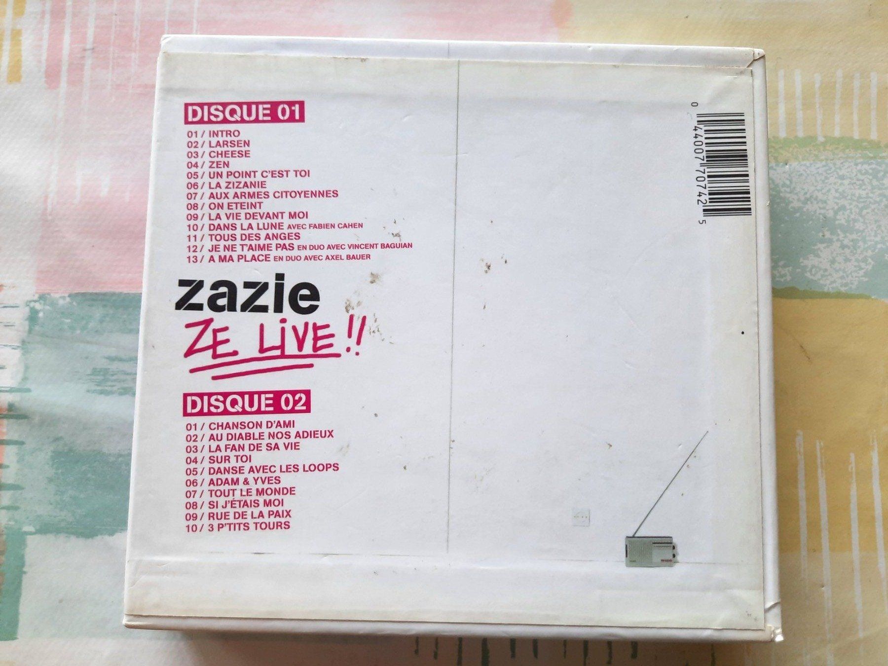 CD: CD Zazie - Ze Live – Usato da Pully venduto da bro_n52j 2