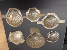 Lot demi moule coquillage