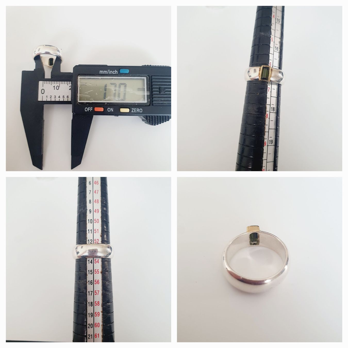 Anelli: Schmuck Set Ring & Anhänger 825 Silber gr 17 mm – Usato da Kreuzlingen venduto da Wunderkiste123 8