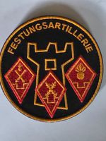Badge Artillerie Festung Artillerie neu Klett Original