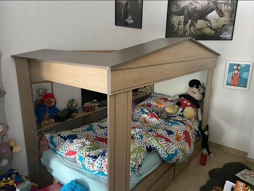 Betten: Lit cabane avec deux tiroirs de rangement Fly – Gebraucht aus Echallens von winnie022