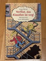Krimi Buch Verflixt das Klasofon ist weg Jürg Obrist NEU