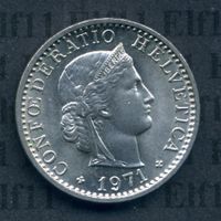 CHF___0.20 1971 stgl * nigelnagelneu! 20 Rappen