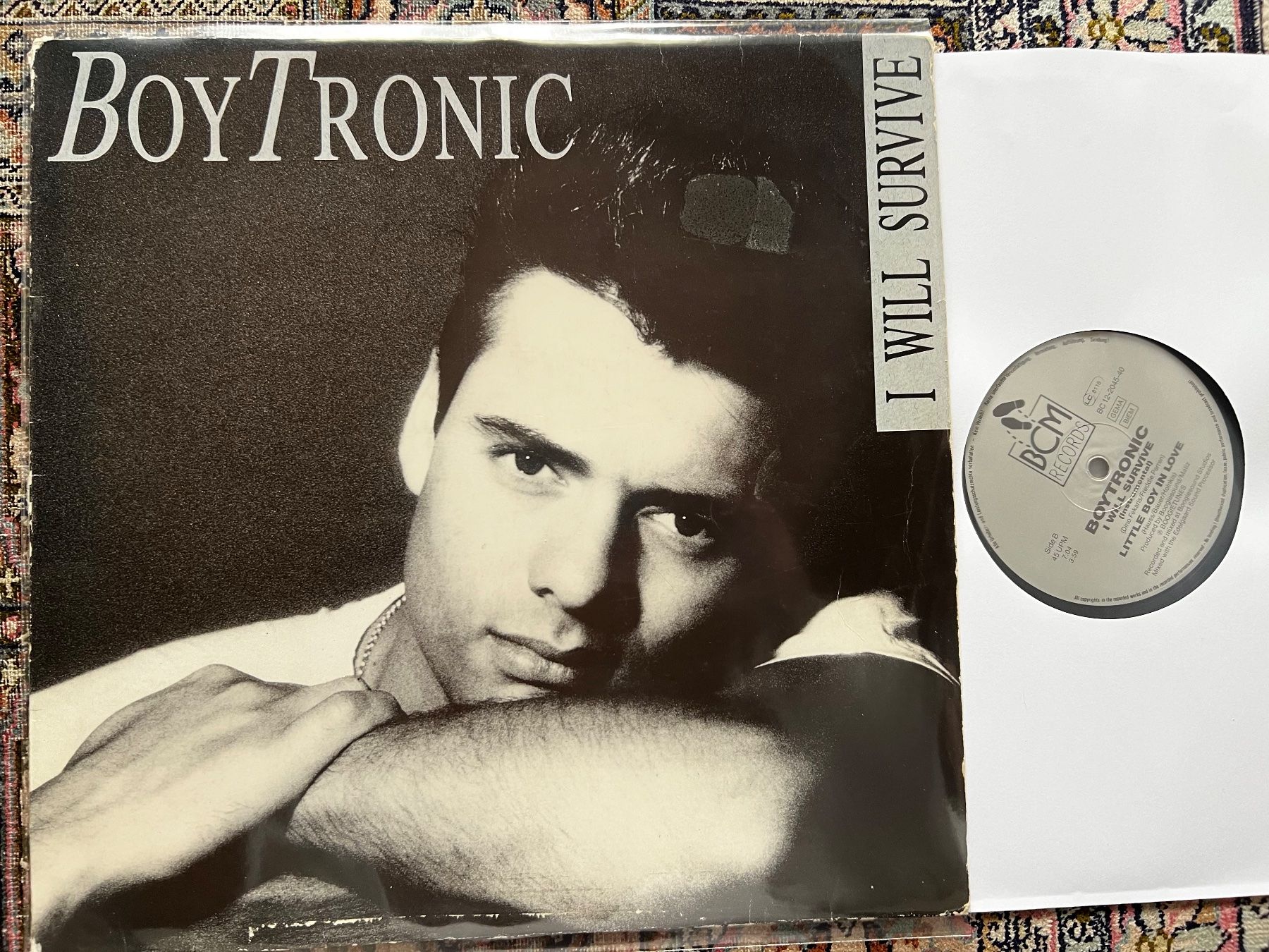 Dischi in vinile: Boytronic I Will Survive -  Synth-pop Maxi 1987 GEWASCHEN – Usato da Unterseen venduto da vinylmore