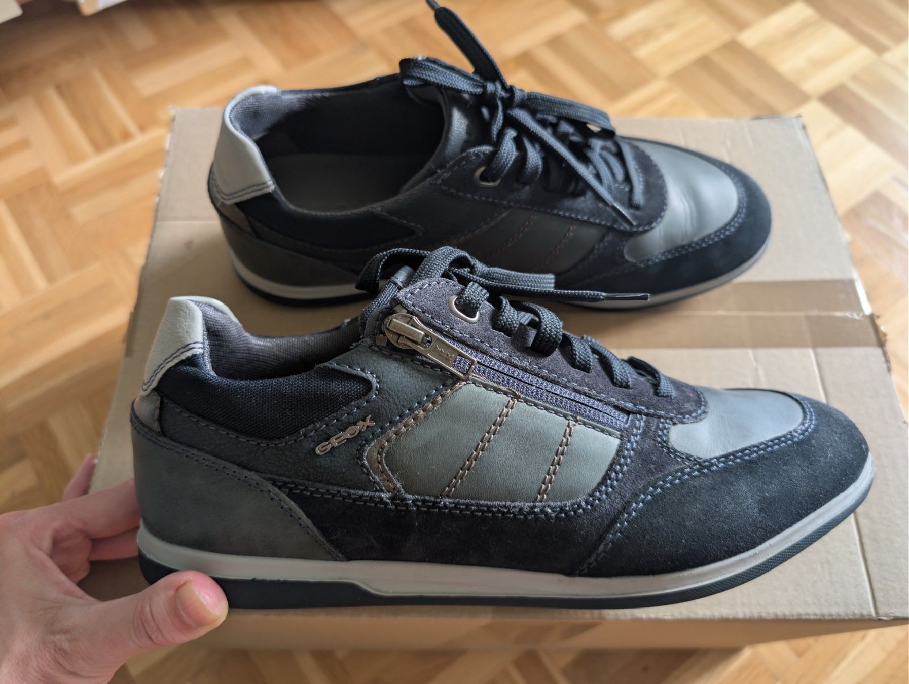 Geox Scarpe da uomo: Geox Sneaker Herren dunkelblau – Nuovo (secondo la descrizione) da Horgen venduto da ali_ryv2