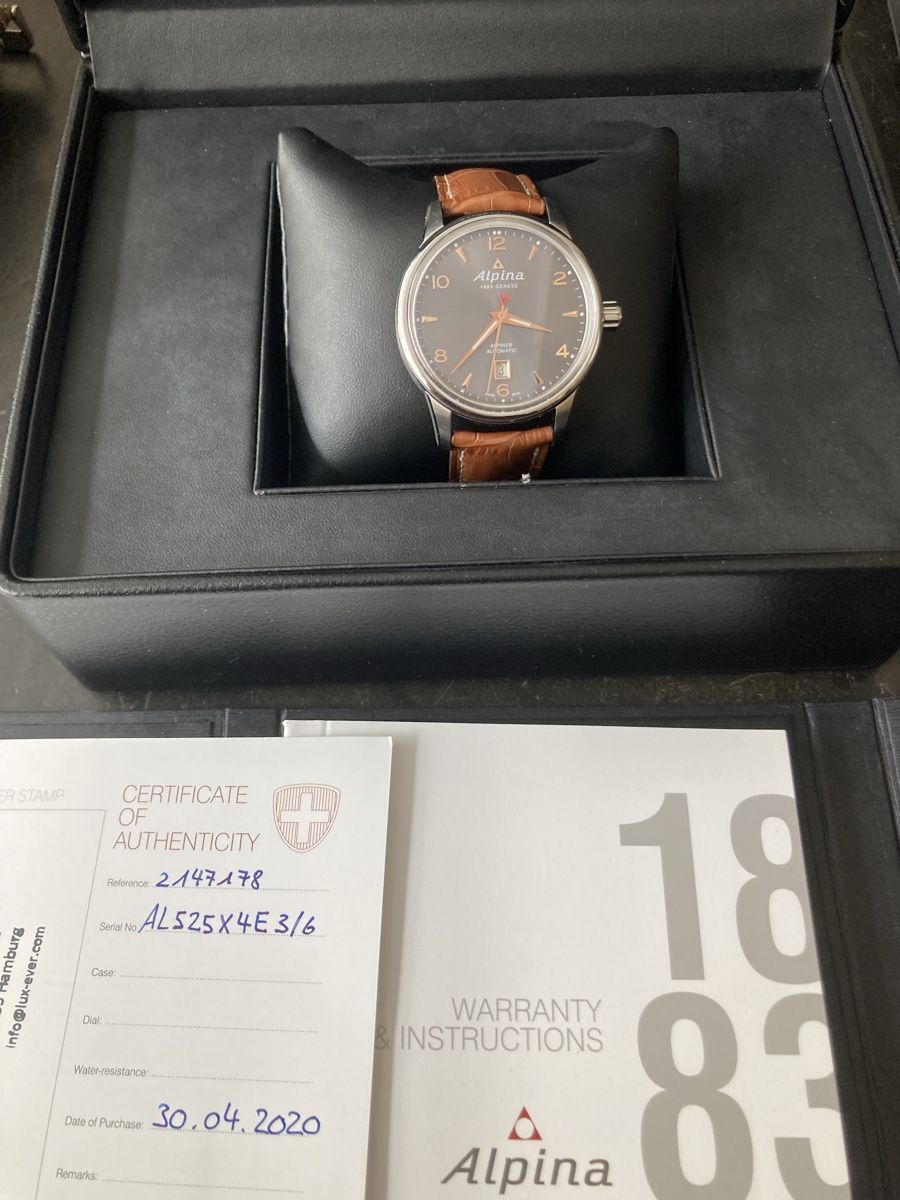Alpina Orologi: Alpina Automatic Herren – Usato da Sempach venduto da Pablonsky