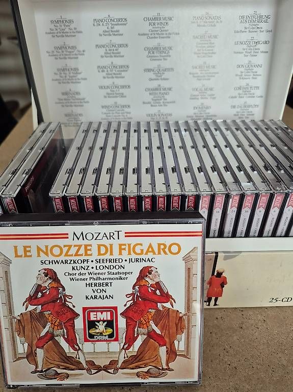 CD: Complete MOZART Edition  – Usato da savigny venduto da Troglodyte01 2