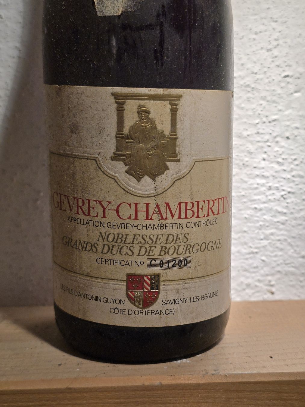 Wein: Gevrey-Chambertin 1976 – Gebraucht aus Würenlos von Lea.Maria.Hotz 1