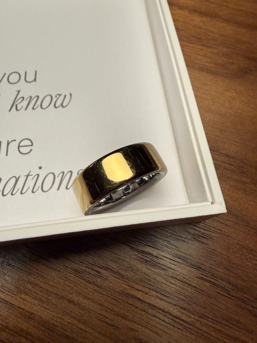Oura Anelli: Oura Ring 4 Smart-Ring Gold Grösse 8 gebraucht – Usato da Brütten venduto da Bettina_07 2
