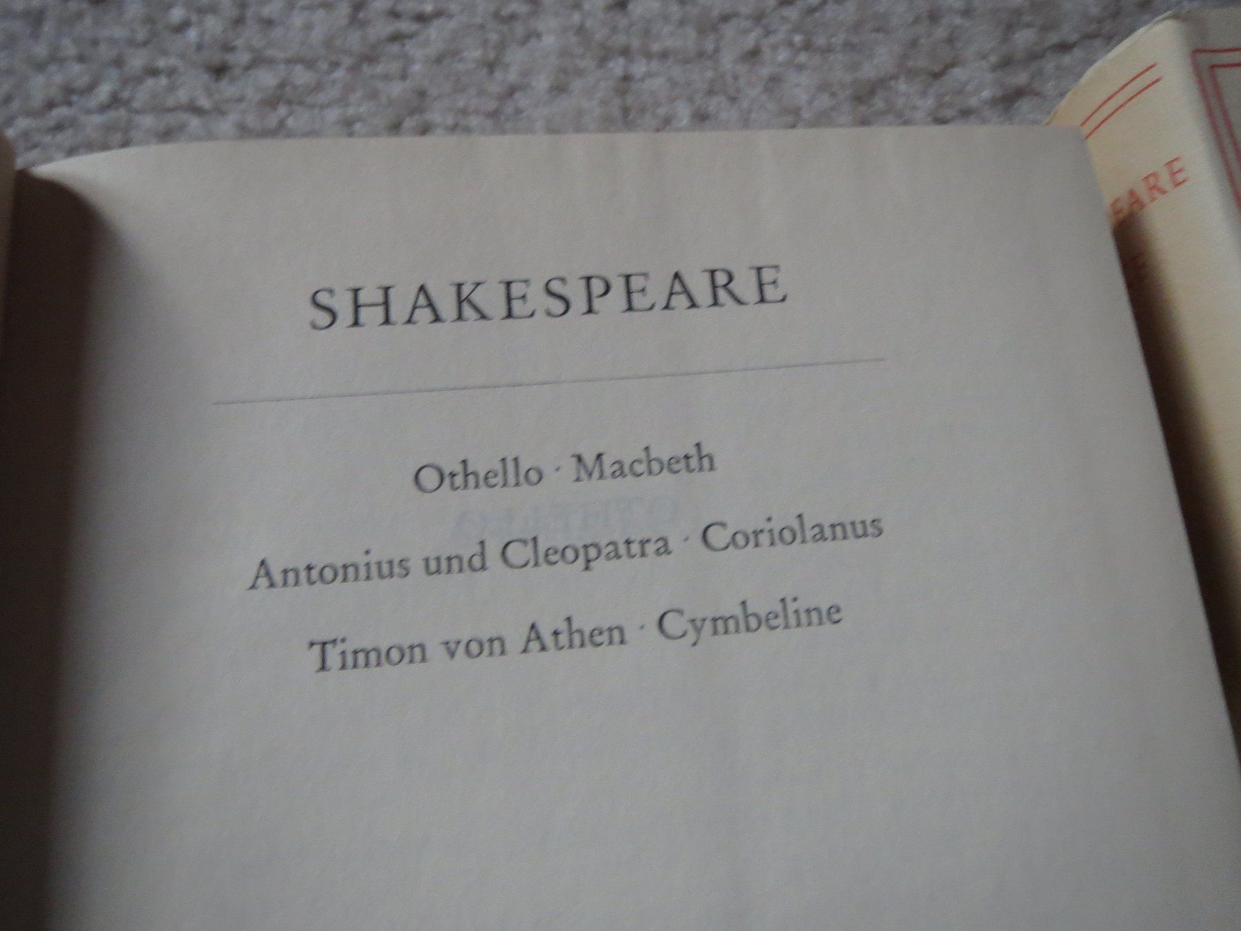 Bücher: SHAKESPEARE Bücher - Kollektion Deutsch + Englisch – Gebraucht aus Kiental von Anna8702 6