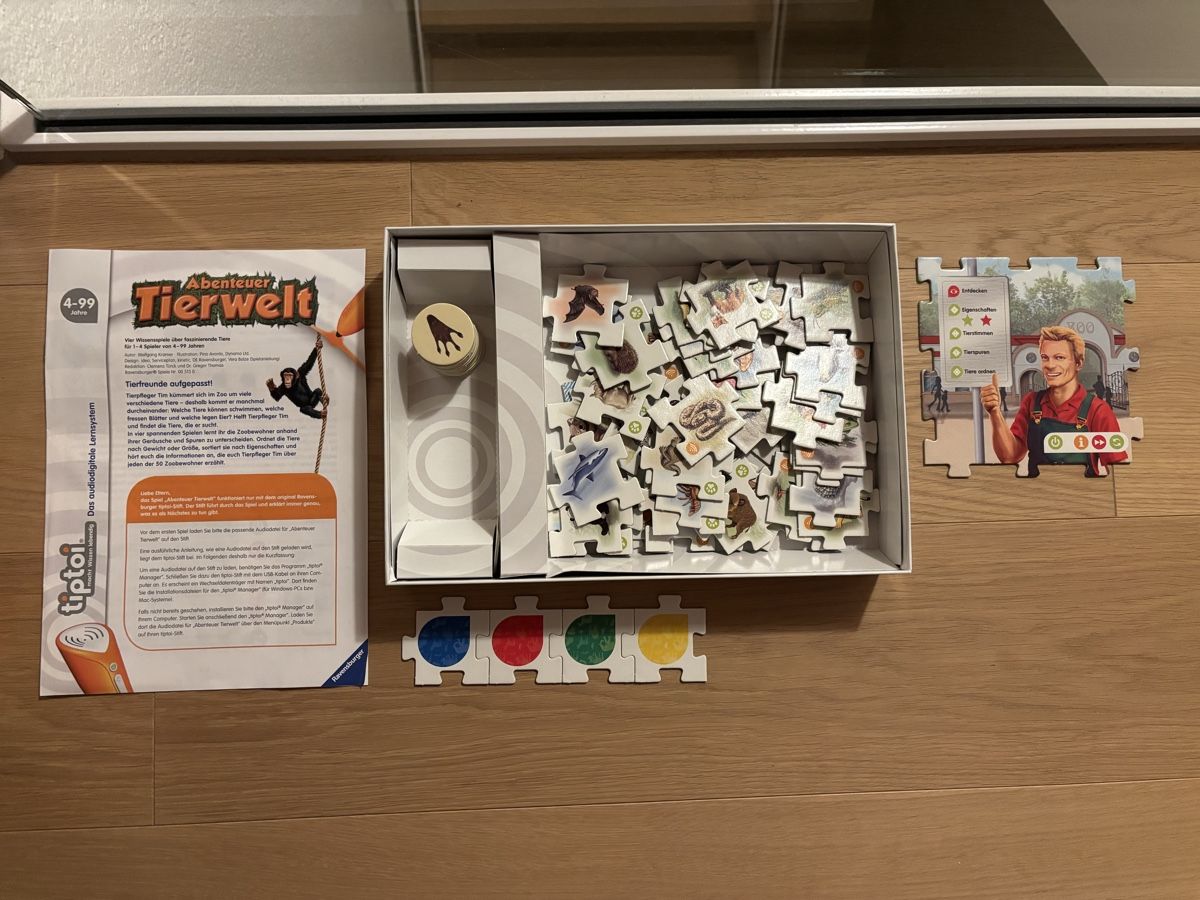 Tiptoi Spiele: Tiptoi Abenteuer Tierwelt – Gebraucht aus Moosseedorf von lisa.kie 1