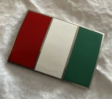 Italien Flagge emailliert für Ferrari 458 🇮🇹 (Original)