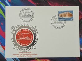 CL28 Enveloppe + Timbre Suisse 1988
