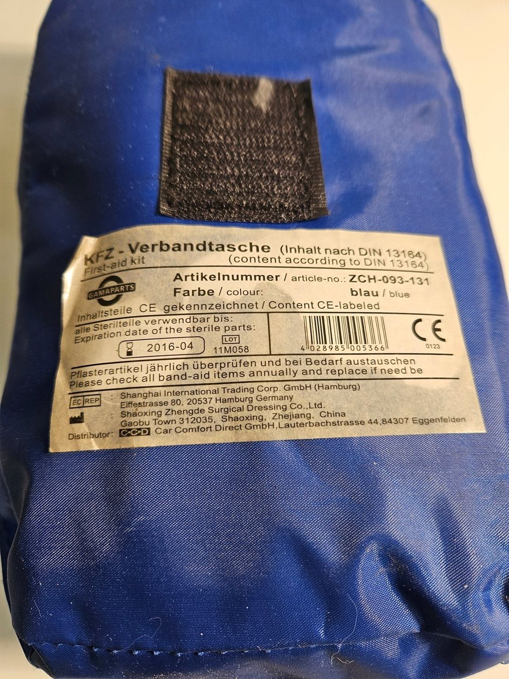 Kit di pronto soccorso: Verbandstasche inklusive Warnweste – Usato da Chur venduto da Einszweidreiviermein 2
