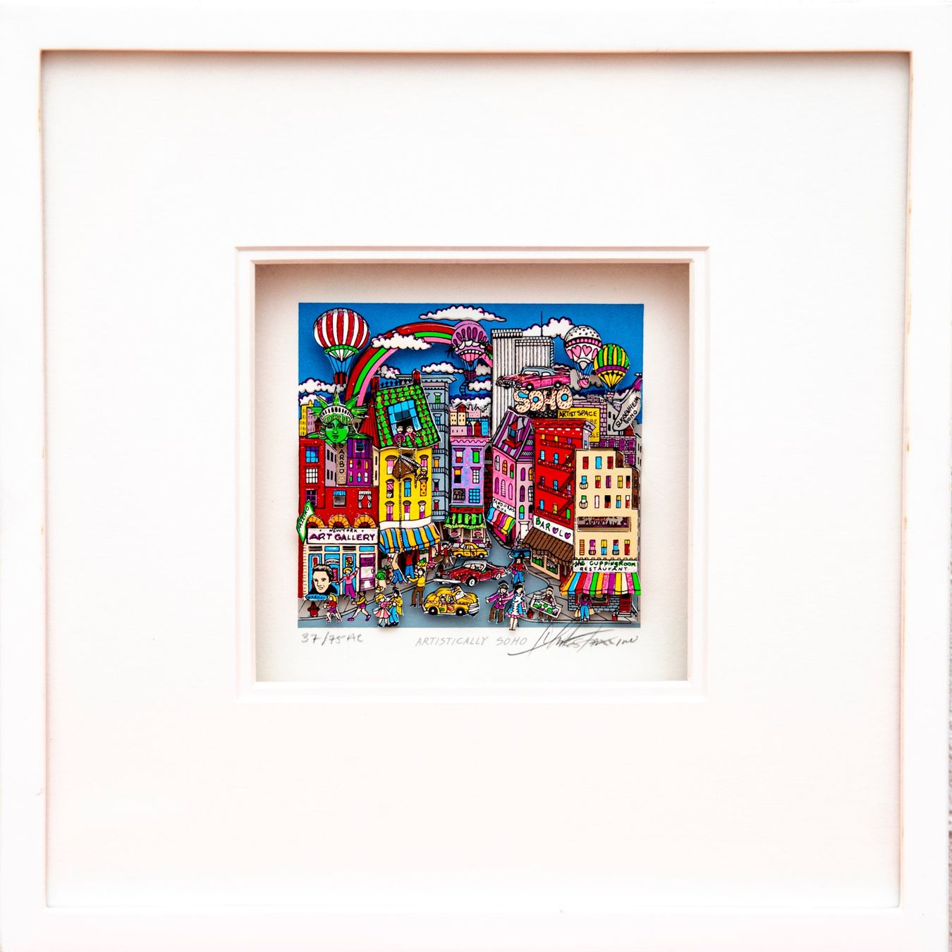 Foto & Immagini: Charles Fazzino, ARTISTICALLY SOHO – Usato da Buchs SG venduto da 777Jaspis