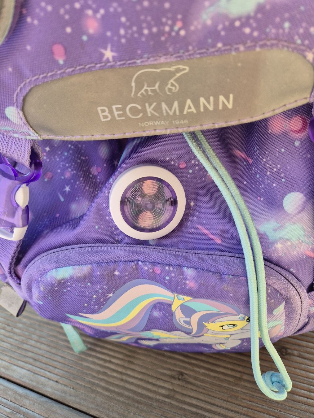 Borse & Zaini: Beckmann Schulranzen mit Etui und Turnrucksack – Usato da Herisau venduto da dixen01 5