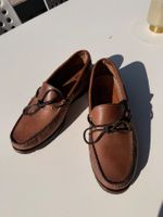 Brunello Cucinelli Segelschuhe Leder braun gebraucht