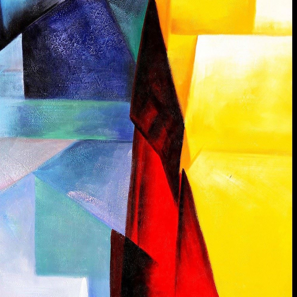 Riproduzioni & Creazioni: Abstrakt - Tag am Meer – Nuovo (secondo la descrizione) da Larnaca venduto da KunstDepot24 5