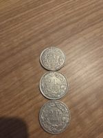 3 Schweizer 2 Franken Münzen 1916 1958 1967 gebraucht