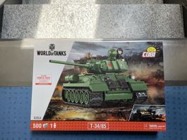 Cobi T-34/85 Word of tank mit bonus code OVP lego compatibel