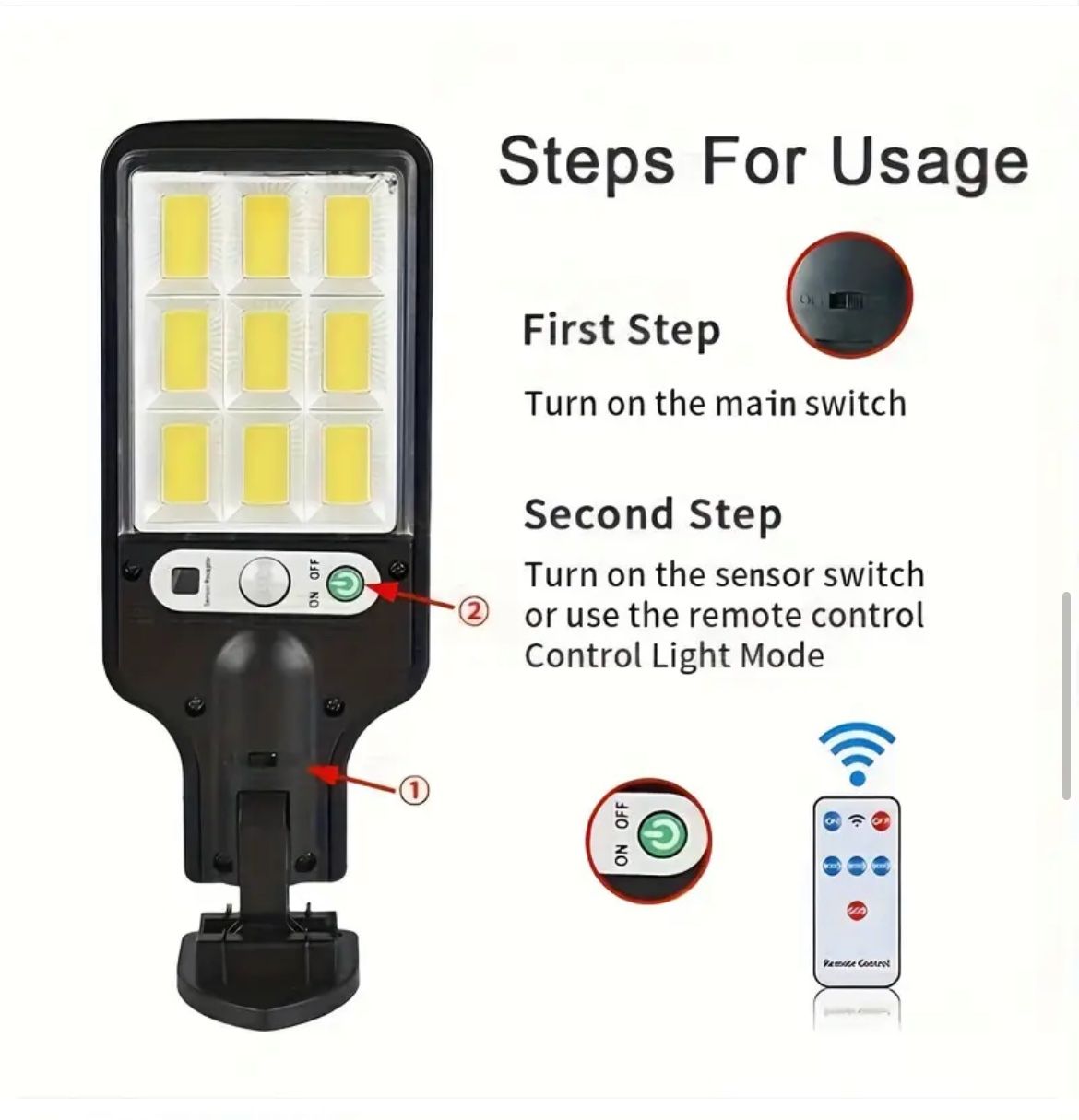 Lampen: Solarlampe LED für den Außenbereich – Neu und originalverpackt aus Novazzano von GioStore 1
