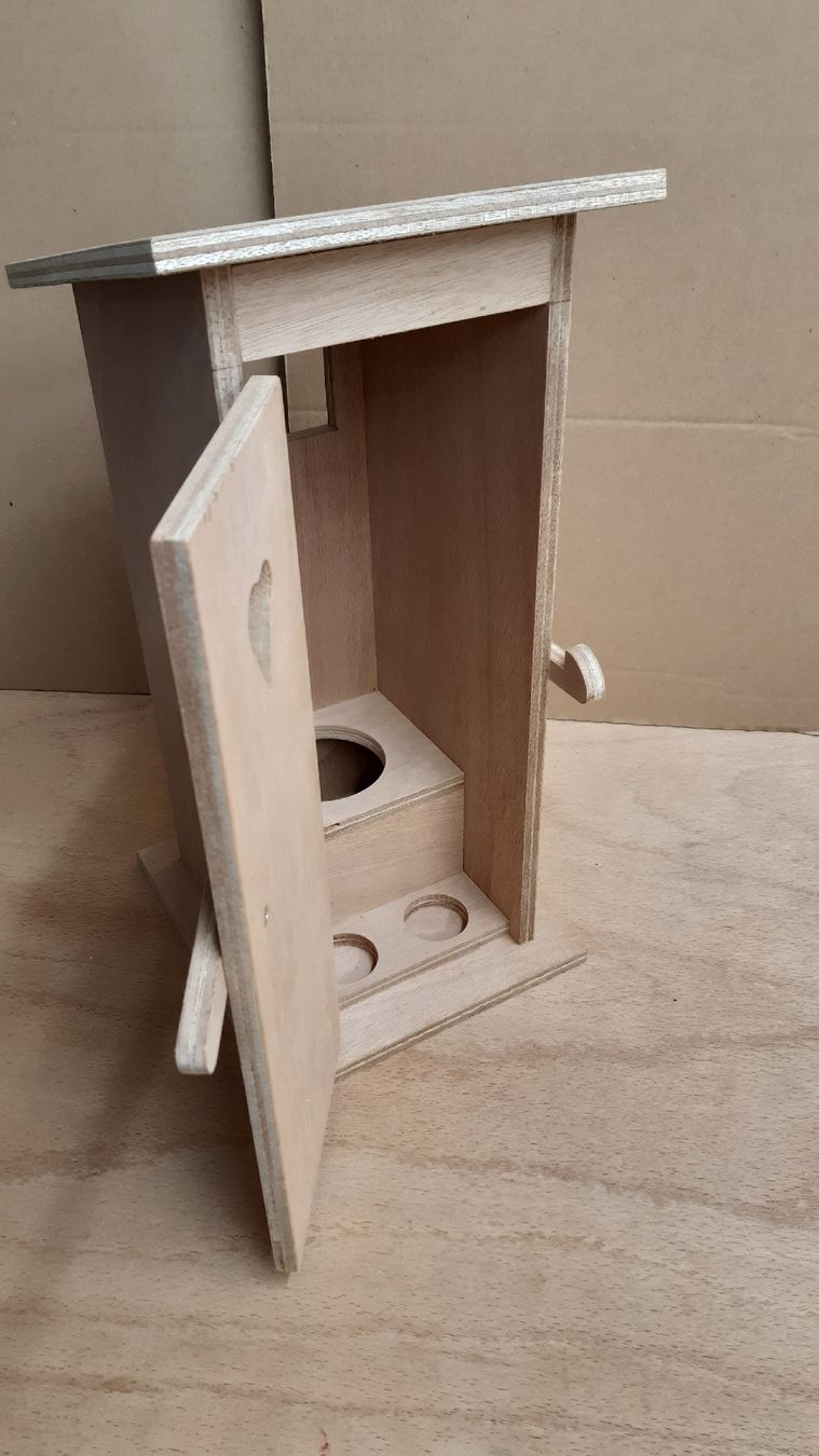 Alle Dekorationen: Schnapshüsli "Plumsklo" handgemacht – Neu (gemäss Beschreibung) aus Niederbipp von Tnidi 8
