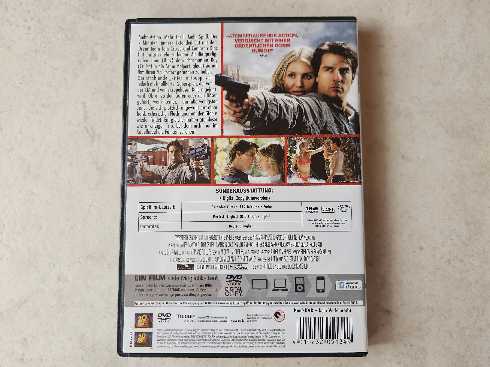 Alle DVDs: Knight And Day  -  Agentenpaar wider Willen – Gebraucht aus Schneisingen von backstore24 1