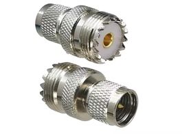Amateurfunk Adapter „Mini-UHF-Stecker“ auf PL-Buchse