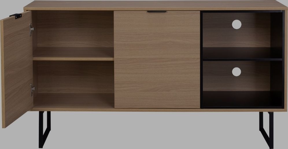 Cassettiere: Sideboard aus Holz und Metall – Usato da Rombach venduto da Malivo 1