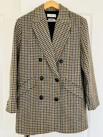Mango Woman’s Wool Coat, Size S / M - Top!
