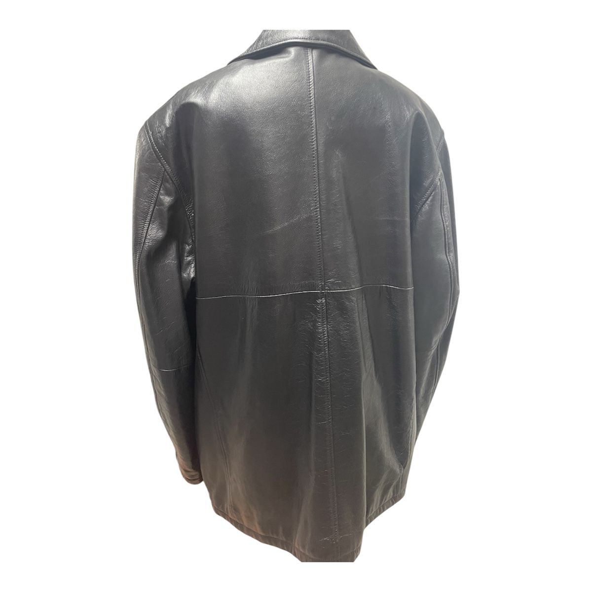 Giacche: Lederjacke Milestone Herren Schwarz Rindsnappa – Usato da Urdorf venduto da Anassor 2