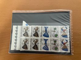 LIECHTENSTEIN Viererblock 1966 WAPPEN III