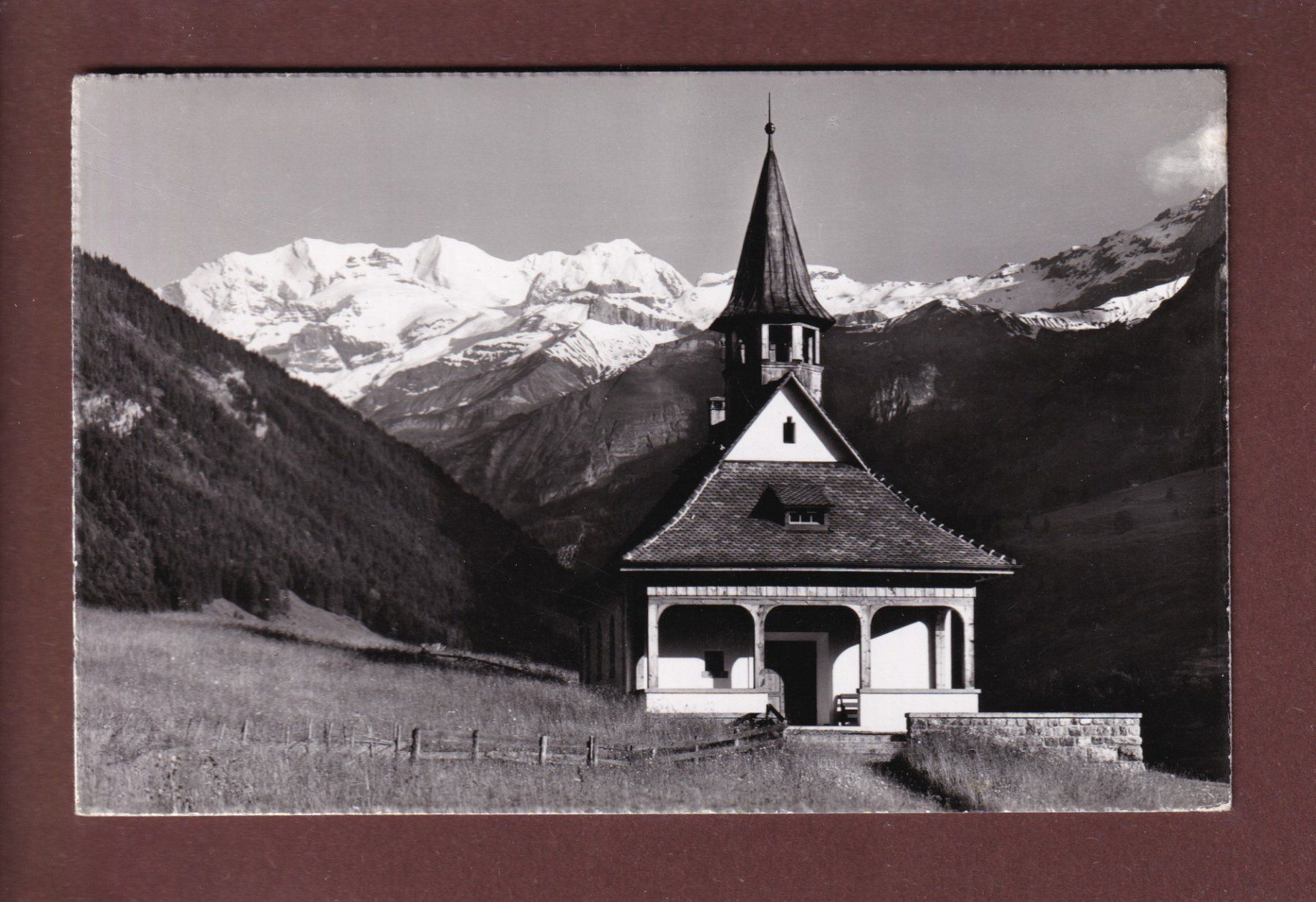 Cartoline postali: KIENTAL - Kapelle - 1966 – Usato da Pully venduto da nicecards