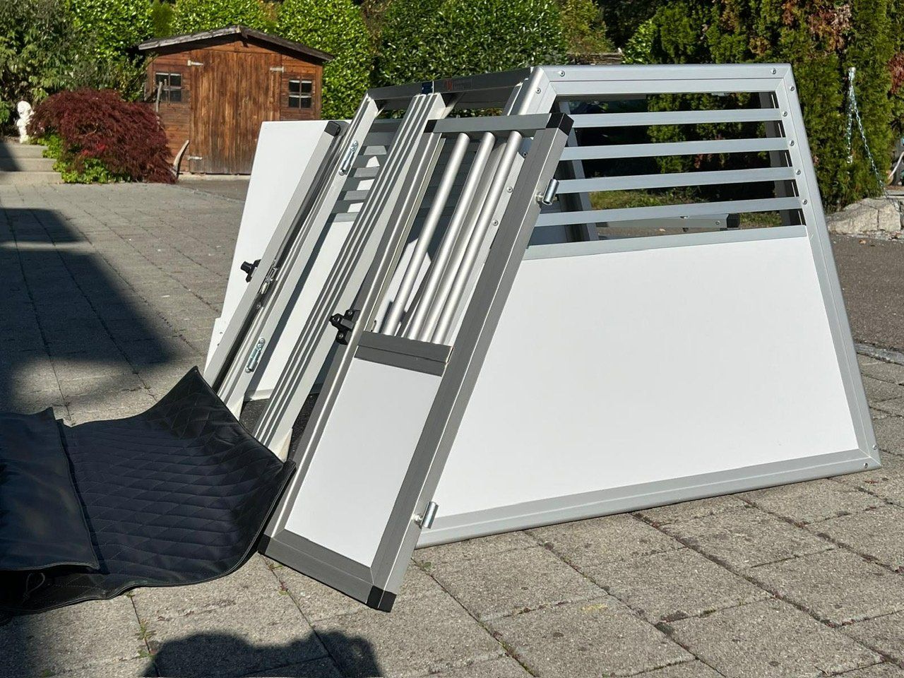 Gabbie, trasporto & Sicurezza: Doppelhundebox von WT-Metall – Usato da Thalheim an der Thur venduto da laika1995 3
