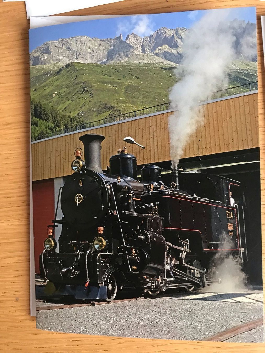 Cartoline: 4 Doppelkarten Furka-Bergstrecke – Nuovo (secondo la descrizione) da Hochfelden venduto da aviatikboerse_top 1