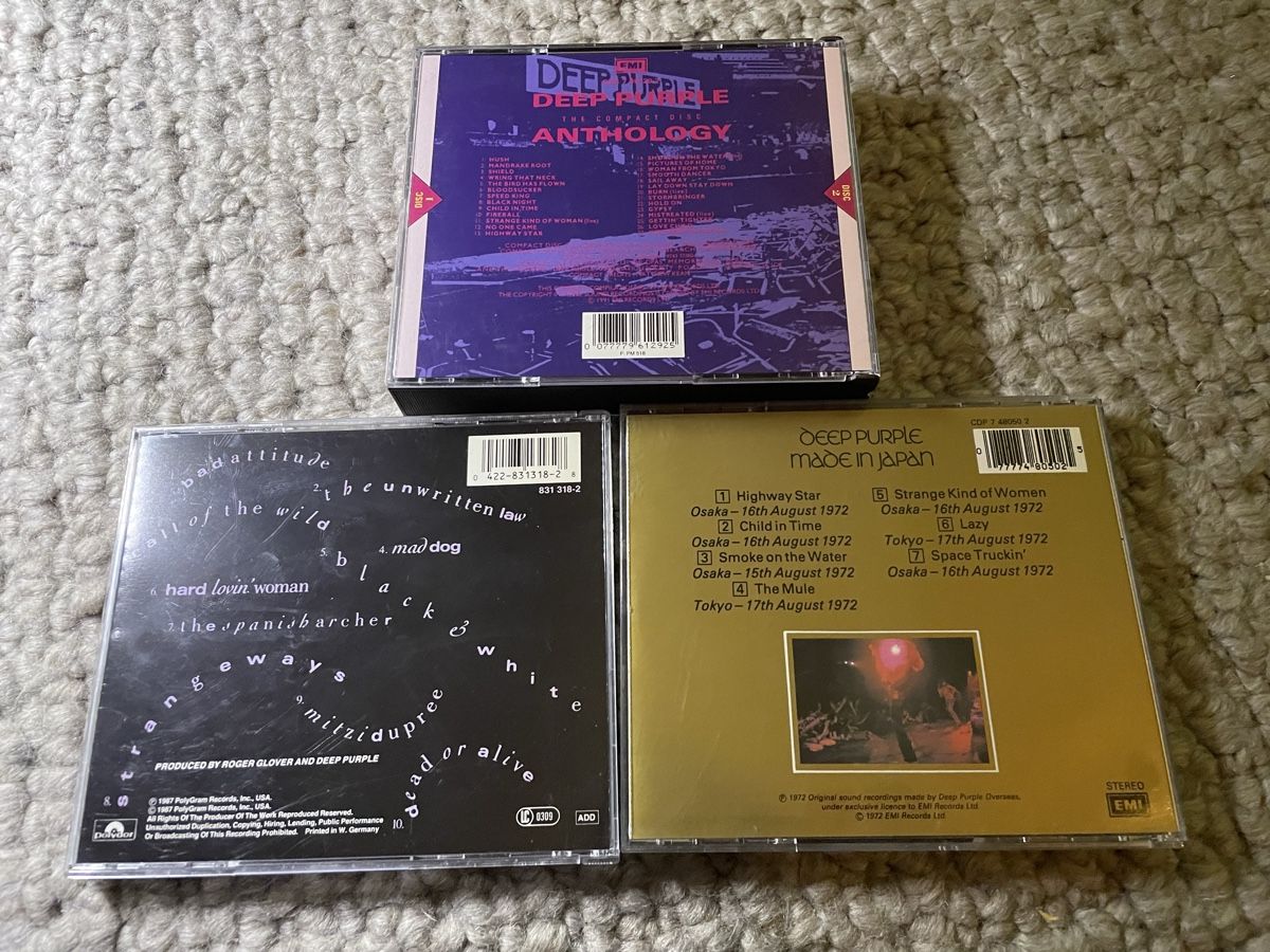 CDs: 2x Deep Purple  – D'occasion à Reinach AG par trigger7811 2