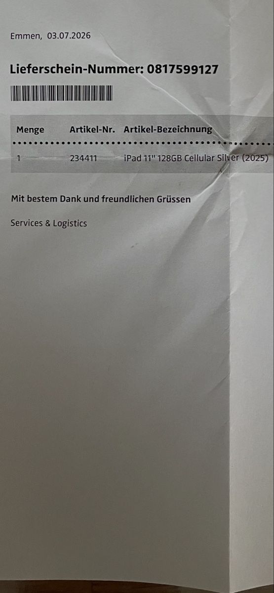 Apple Tablettes PC: Neues Apple iPad 11 / 128 GB – Neuf avec emballage d'origine à Wienacht-Tobel par arseeblick 4