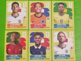 Panini WM 2026 Sticker 6 Stk guter Zustand