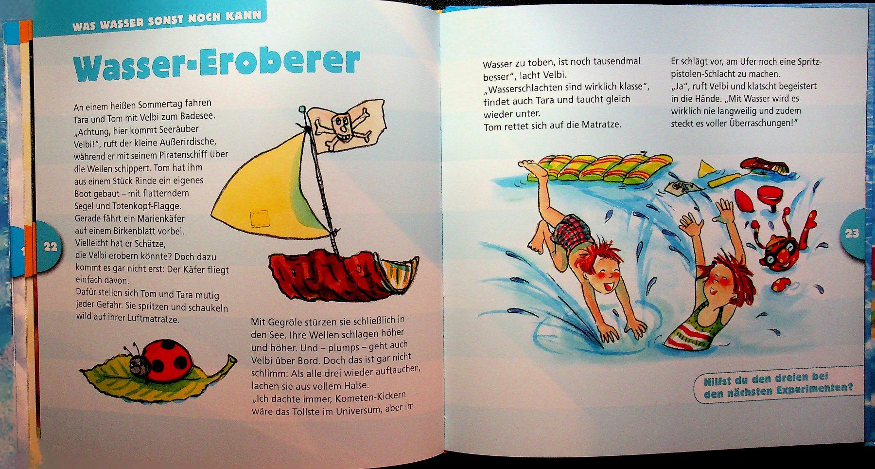 Bücher: Experimente Velbi entdeckt das Wasser Kinderbuch – Gebraucht aus Reitnau von Zaomir 9
